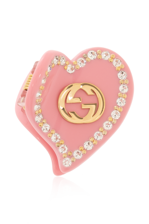 グッチ　ヘアピン 楽天市場】GUCCI グッチ Cyrstal GUCCI Hair Clip ヘアクリップ